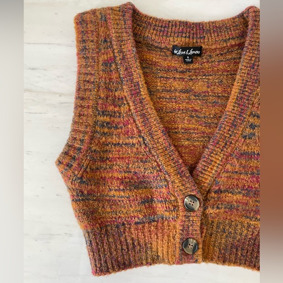 For Love and Lemons Helena Cropped Vest - Picture 3 of 12